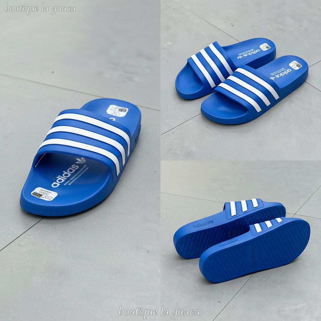 Sandalias Adidas Adilette Comfort - Azul Real - vista alternativa