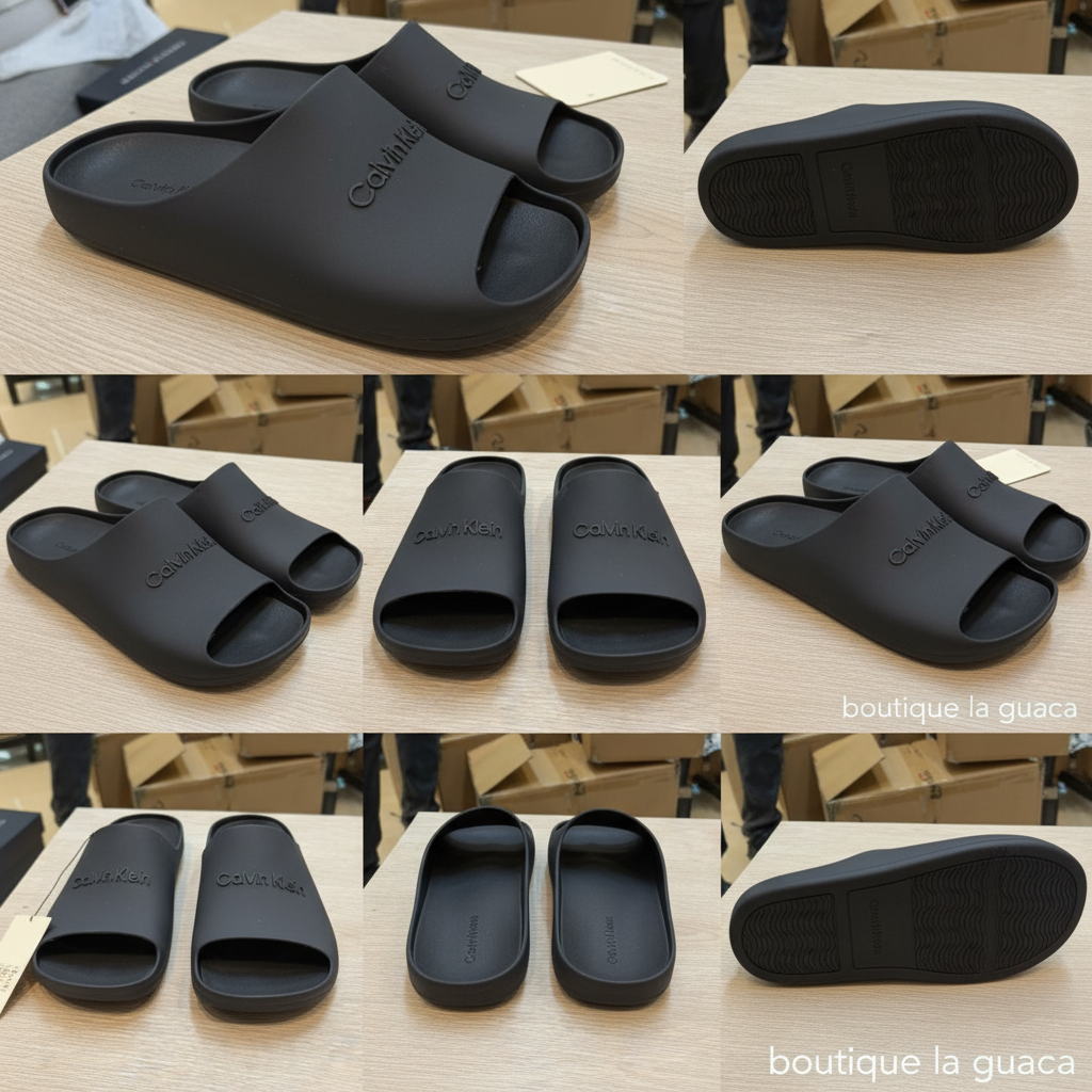 Sandalias Calvin Klein Monotone - Total Black - vista alternativa